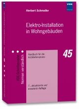 Elektro-Installation in Wohngeb&auml;uden - Herbert Schmolke
