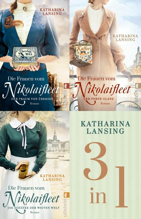 Die Frauen vom Nikolaifleet Band 1-3 - Katharina Lansing