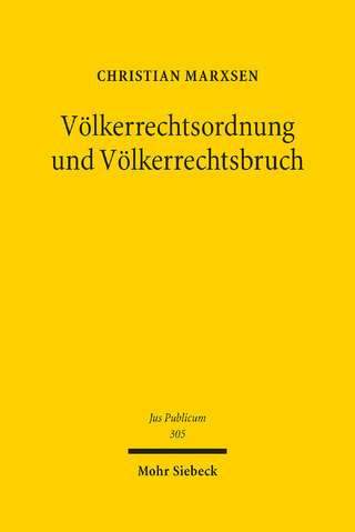 Völkerrechtsordnung und Völkerrechtsbruch