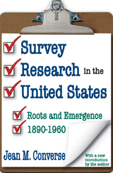 Survey Research in the United States - Jean M. Converse