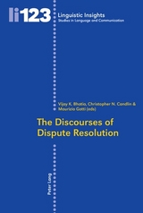 The Discourses of Dispute Resolution - 