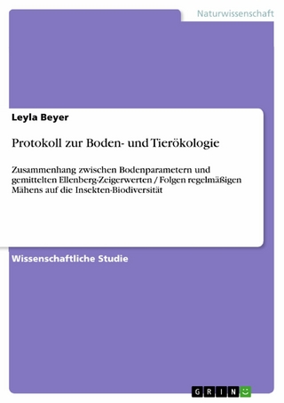 Protokoll zur Boden- und Tierökologie