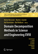 Domain Decomposition Methods in Science and Engineering XVIII - 