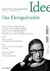 Zeitschrift f&uuml;r Ideengeschichte Heft XVII/1 Fr&uuml;hjahr 2023 - 
