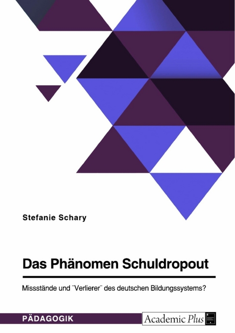 Das Ph&auml;nomen Schuldropout. Missst&auml;nde und "Verlierer" des deutschen Bildungssystems? - Stefanie Schary