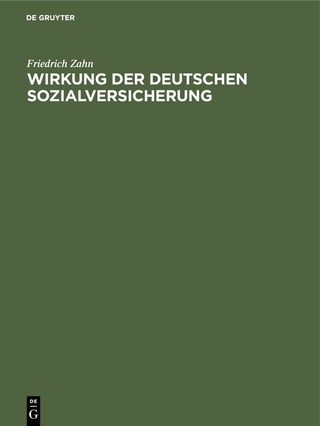 Wirkung der Deutschen Sozialversicherung