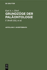 Invertebrata - Karl A. V. Zittel