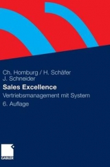 Sales Excellence - Christian Homburg, Heiko Sch&auml;fer, Janna Schneider