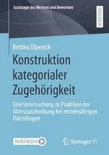 Konstruktion kategorialer Zugeh&ouml;rigkeit - Bettina &Uuml;lpenich