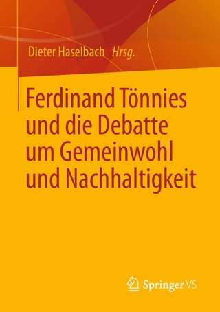 Ferdinand Tönnies und die Debatte um Gemeinwohl und Nachhaltigkeit