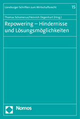 Repowering - Hindernisse und L&ouml;sungsm&ouml;glichkeiten - 