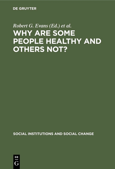 Why Are Some People Healthy and Others Not? - 