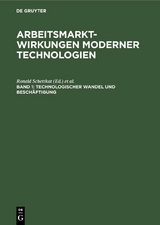 Technologischer Wandel und Besch&auml;ftigung - 