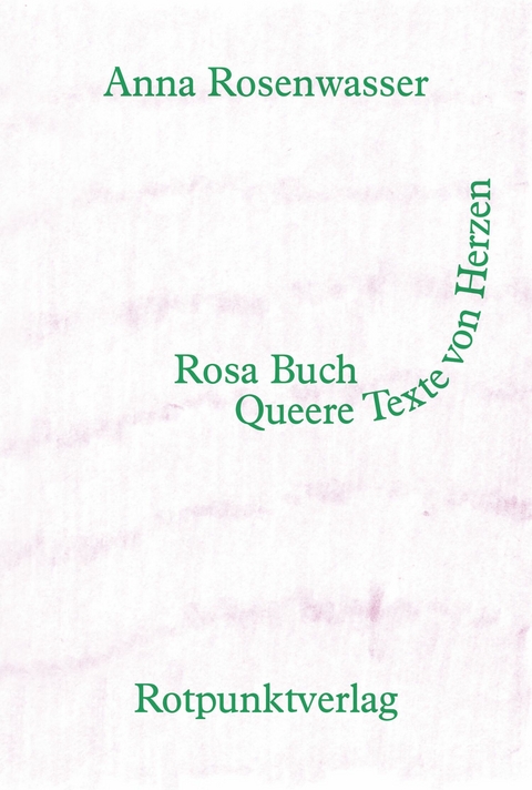 Rosa Buch -  Anna Rosenwasser