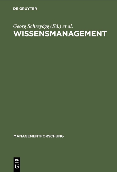 Wissensmanagement - 