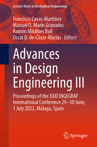 Advances in Design Engineering III