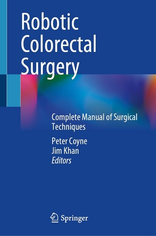 Robotic Colorectal Surgery