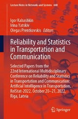 Reliability and Statistics in Transportation and Communication - 