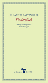 Findergl&uuml;ck - Johannes Saltzwedel