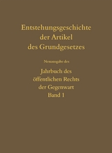 Entstehungsgeschichte der Artikel des Grundgesetzes - 