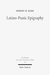 Latino-Punic Epigraphy - Robert M. Kerr