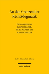 An den Grenzen der Rechtsdogmatik - 