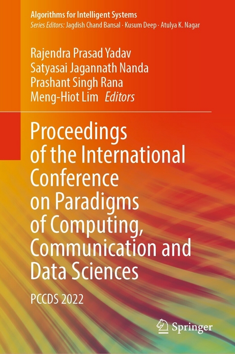 Proceedings of the International Conference on Paradigms of Computing, Communication and Data Sciences - 