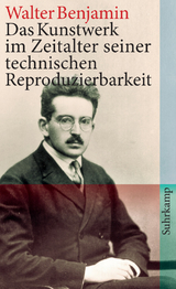 Das Kunstwerk im Zeitalter seiner technischen Reproduzierbarkeit - Walter Benjamin