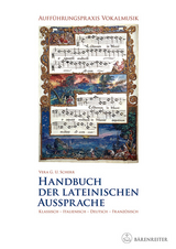 Auff&uuml;hrungspraxis Vokalmusik. Handbuch der lateinischen Aussprache - Vera U. G. Scherr
