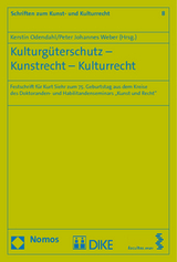 Kulturg&uuml;terschutz - Kunstrecht - Kulturrecht - 
