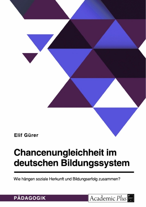 Chancenungleichheit im deutschen Bildungssystem. Wie h&auml;ngen soziale Herkunft und Bildungserfolg zusammen? -  Elif G&uuml;rer