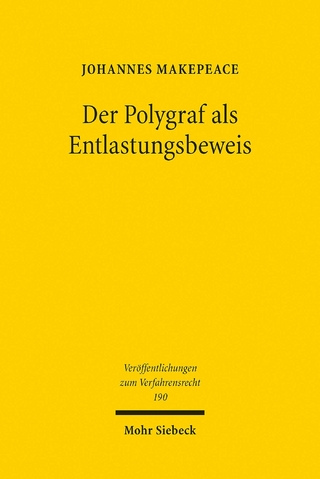 Der Polygraf als Entlastungsbeweis