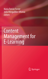 Content Management for E-Learning - 