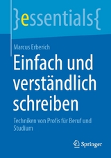 Einfach und verst&auml;ndlich schreiben - Marcus Erberich
