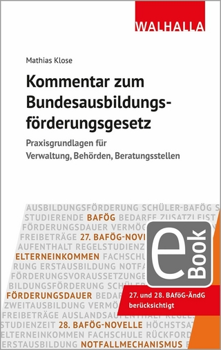 Kommentar zum Bundesausbildungsförderungsgesetz