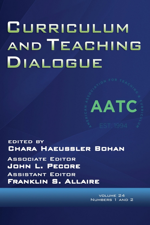 Curriculum and Teaching Dialogue - 