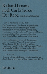 Der Rabe - Leising, Richard; Gozzi, Carlo; Wachinger, Kristian