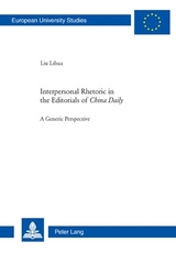 Interpersonal Rhetoric in the Editorials of &laquo;China Daily&raquo; - Liu Lihua
