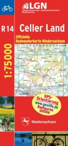 Topographische Sonderkarten Niedersachsen. Sonderblattschnitte auf... / Radwanderkarte 1 : 75000 mit Begleitheft / Celler Land - 