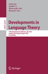 Developments in Language Theory - 