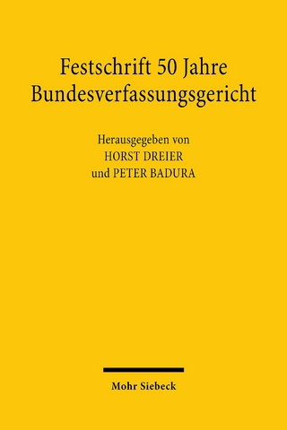 Festschrift 50 Jahre Bundesverfassungsgericht
