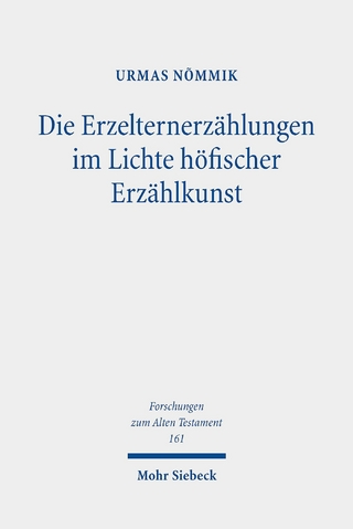 Die Erzelternerzählungen im Lichte höfischer Erzählkunst