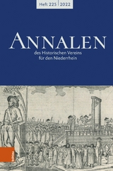 Annalen des Historischen Vereins f&uuml;r den Niederrhein 225 (2022) - 