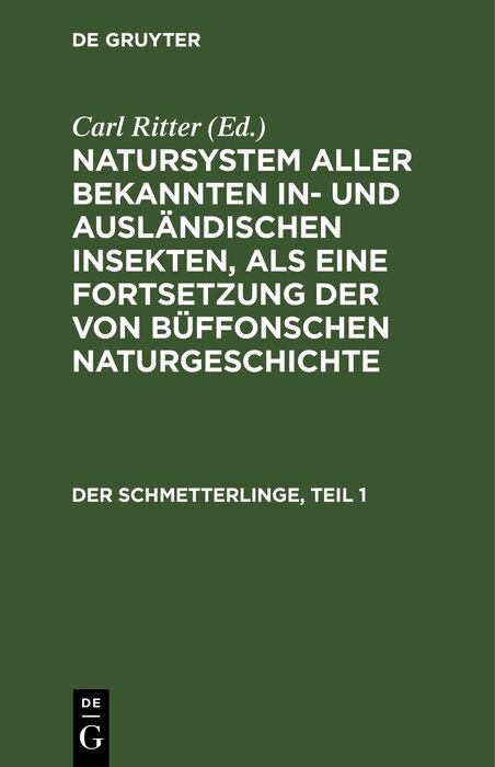 Der Schmetterlinge, Teil 1 - 
