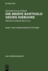 1776&ndash;1809 - Barthold Georg Niebuhr