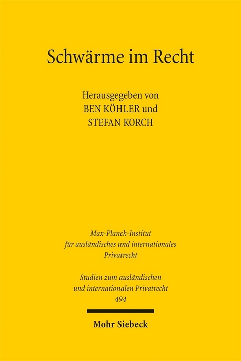 Schwärme im Recht - 