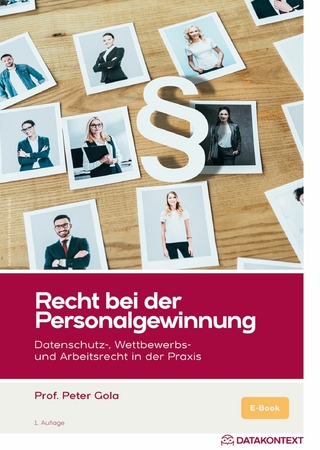 Recht bei der Personalgewinnung, ePub