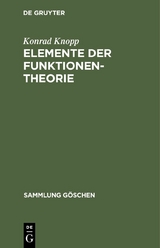 Elemente der Funktionentheorie - Konrad Knopp