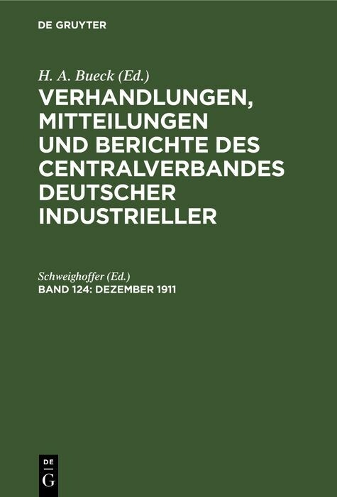 Dezember 1911 - 