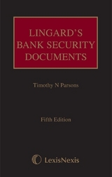 Lingard's Bank Security Documents - Parsons, Timothy N